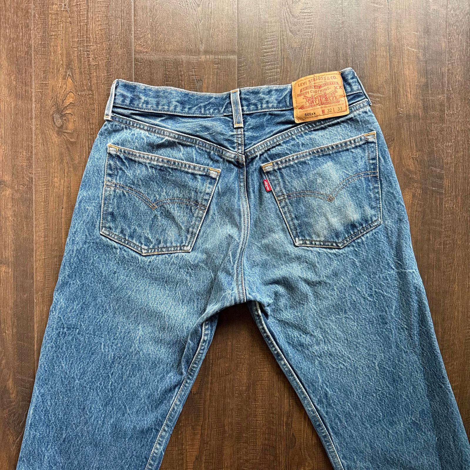 Levi's 501xx Made in Usa - Etsy
