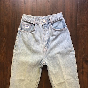 Vintage Prego High Waisted Tapered Jeans