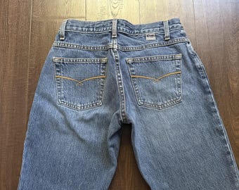 Vintage Cruel Girl Jeans 28x33 Sz 5 LoRise Western Cowgirl Rodeo Denim