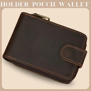 Leder Geldbörse, Männer Brieftasche, Leder Geldbörse, Männer Beutel, Geld Münzhalter, Kartenhalter, Geschenk für ihn, kleine Geldbörse, Vatertagsgeschenk,