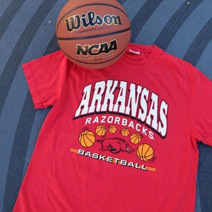 Arkansas Razorbacks Basketball Officially Licensed Short Sleeve T-Shirt