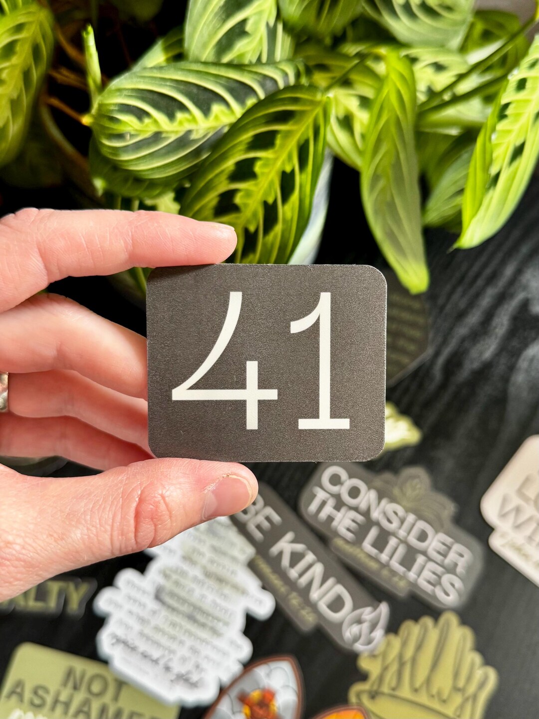 41 sticker, 41 christelijk dagboek, christelijke sticker ...