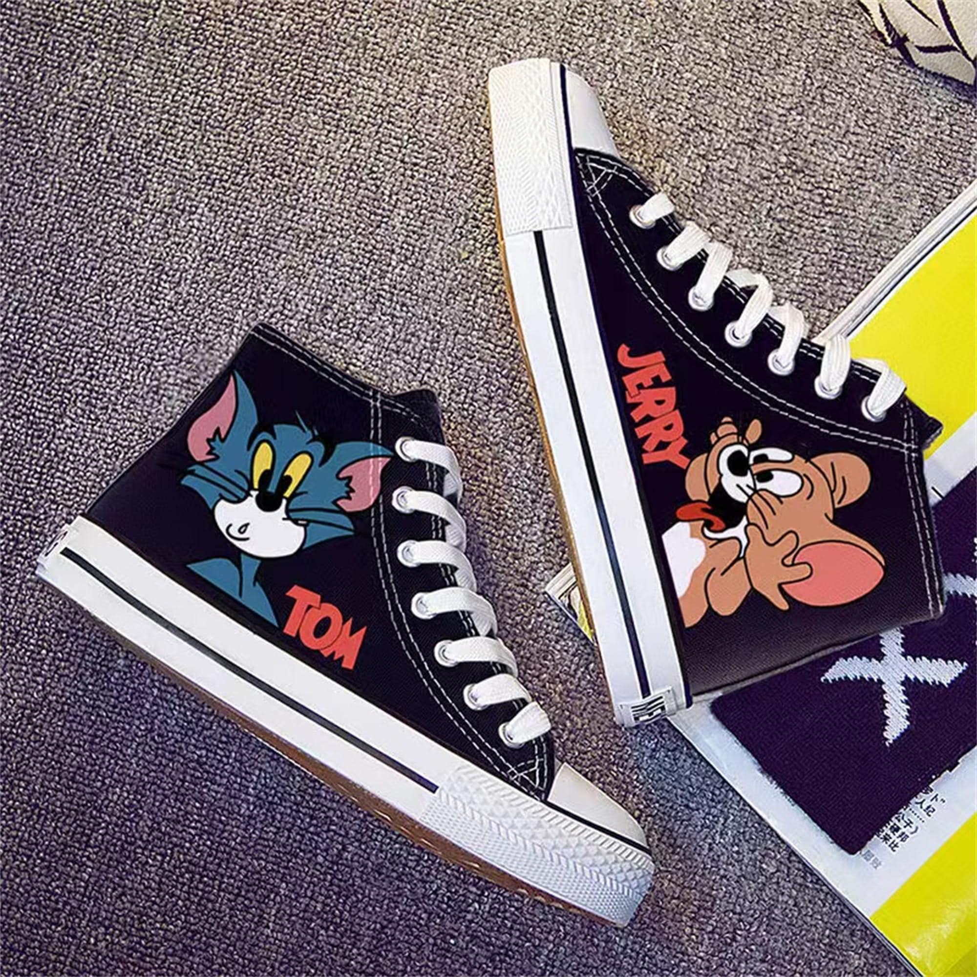 Converse tom and jerry high top hot sale
