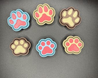 Dog/Cat Paws - Fidget & Sensory Toy - Various Key Chain - Autism, ADHD, Stress, Anxiety Relief