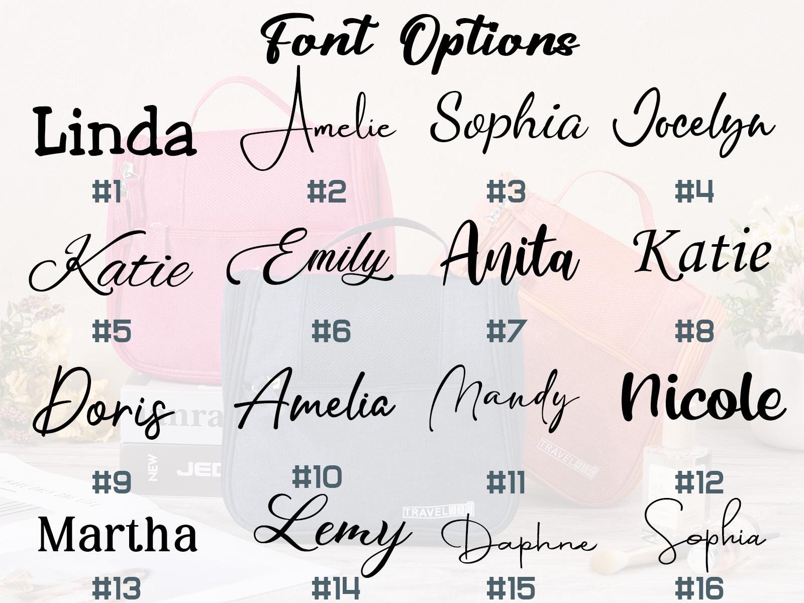 Personalized Travel Toiletry Bag – Custom Makeup Organizer, Hangable Wash Bag, Multi-Function Cosmetic Bag, Perfect Gift for Her