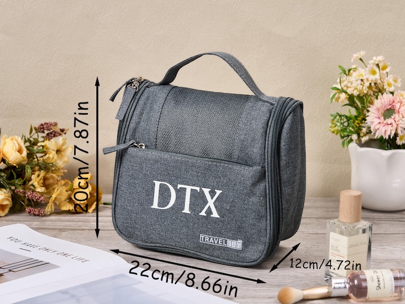 Personalised Hanging Wash Bag,custom Makeup Bag,foldable Make up — free download