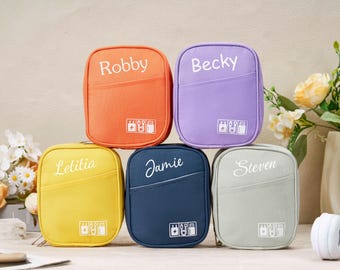 Personalized Travel Cable Bag,Cable Organizer,Travel Electronics Bag,Waterproof Storage Bag for Cable,Travel Organizer,Portable Organizer