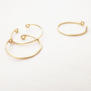 Delicate Gold Rings/ adjustable rings/ minimalist ring/ thin rings/ silver ring/ rose gold ring/ stacking ring set/ bridesmaid proposal