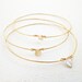 Dainty Pearl Bridesmaid Bracelets/ freshwater pearl bracelets/ thin gold delicate bride bracelet/bridesmaid gift/ june birthstone bracelets 