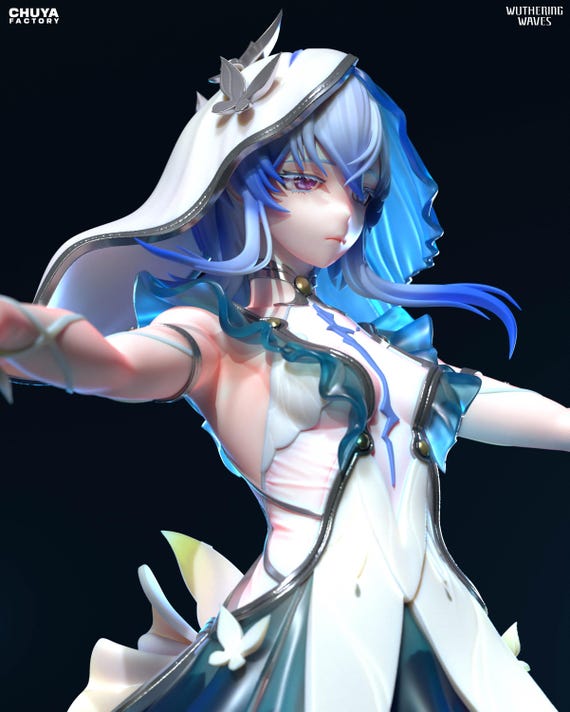 Shorekeeper Wuthering Waves Figure Resin Model Statue Gift for Fans Custom Collectible Decor for Anime Lovers Garage Kit Resin Statue