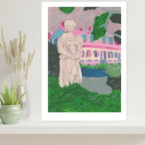 Myrtles Plantation | Signed Art Print | Louisiana Artist Megan Moran | haunted antebellum home magnolia -  St Francisville, Louisiana