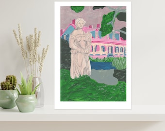Myrtles Plantation | Signed Art Print | Louisiana Artist Megan Moran | haunted antebellum home magnolia -  St Francisville, Louisiana