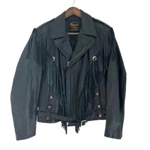 Reed Sportswear Leather Jacket - Etsy