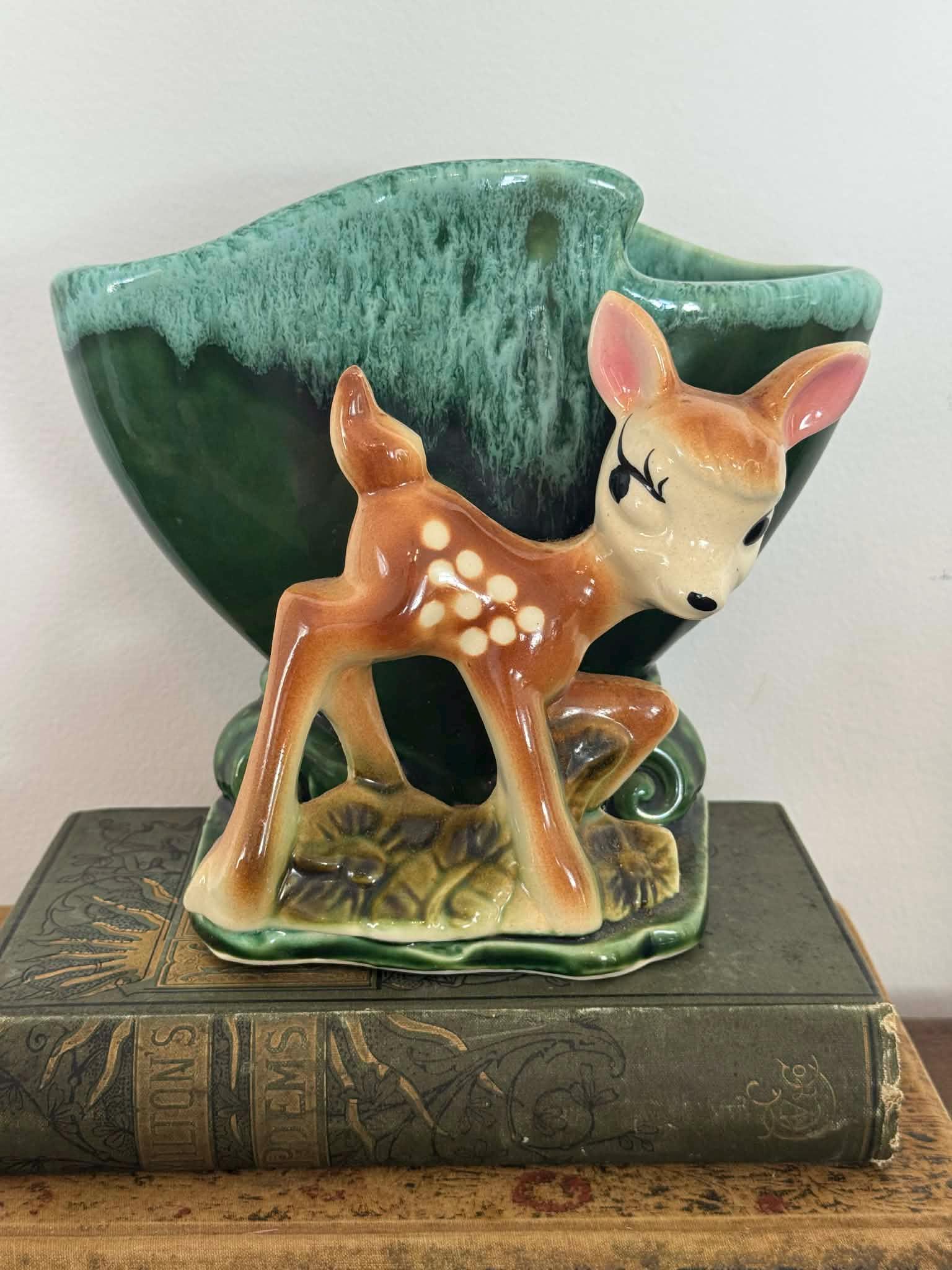 1950s Bambi Planter - Etsy