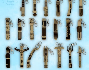 Star Wars Lightsaber Keychains