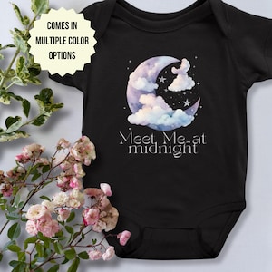 Meet Me At Midnight Onesie | Swiftie Inspired Baby Outfit, Cute Baby Gift, Midnights Onesie, Lover Onesie, Funny Baby Gift