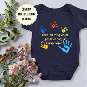 Swiftie Anti-Hero Inspired Baby Onesie | I Have This Thing Where I Get Older Toddler Baby Apparel, Midnights Baby Shower Gift, AntiHero Baby