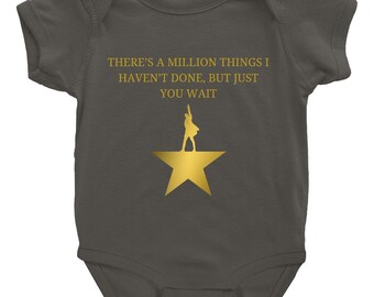 Hamilton Baby Onesie: Broadway Musical Theater Bodysuit UK