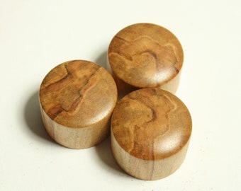 Spalted Maple Guitar Knob Sets  (13/16 inch dia x 11/16 height)