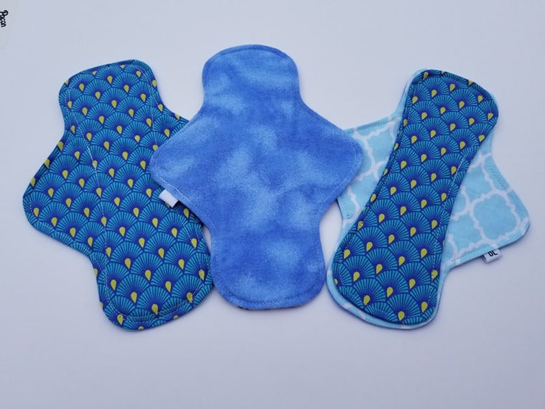 Pinkerville Period Menses Menstrual Pad Customized Cloth Pad Cotton Loch Ness Fantasy Pantyliners Panty Liner Nessie Pantiliner