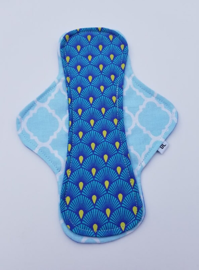 Pinkerville Period Menses Menstrual Pad Customized Cloth Pad Cotton Loch Ness Fantasy Pantyliners Panty Liner Nessie Pantiliner