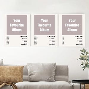 Custom Album Posters!!