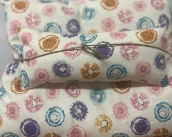 Doll Bed Comforter Set [ Bunny Bedding [ Ikea Duktig Doll Bed Comforter Set pastel happy face theme