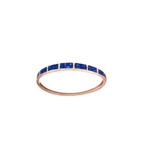 Blå Opal Armband, Sterlingsilver