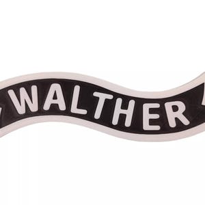 Wall Hanging Decor Sign for Walther Firearms Logo