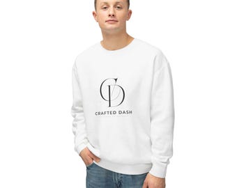 Lightweight Crewneck Sweatshirt: Ring-Spun Cotton, Unisex