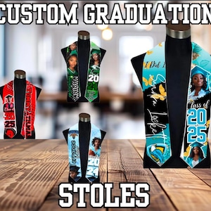 Custom Graduation Stoles