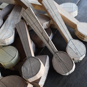 Greenwood Spoon Carving Blanks - 5 Assorted
