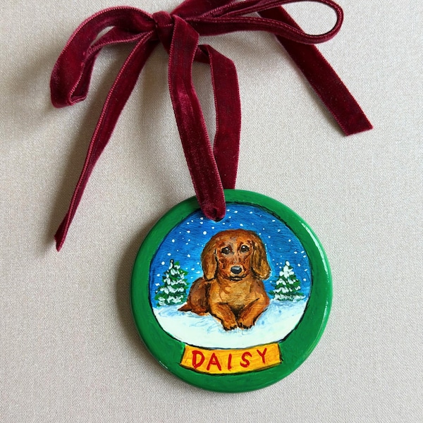 Custom snow globe pet ornament | Exclusively on Etsy | New Design |  New Colors | Personalization