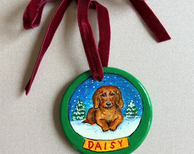 Custom snow globe pet ornament | Exclusively on Etsy | New Design |  New Colors | Personalization