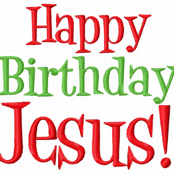 Happy Birthday Jesus - Etsy