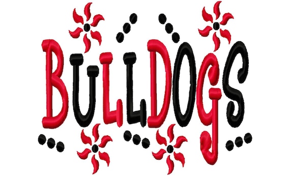 Bulldogs Starburst Football Tee Bulldogs Starburst Football Tee