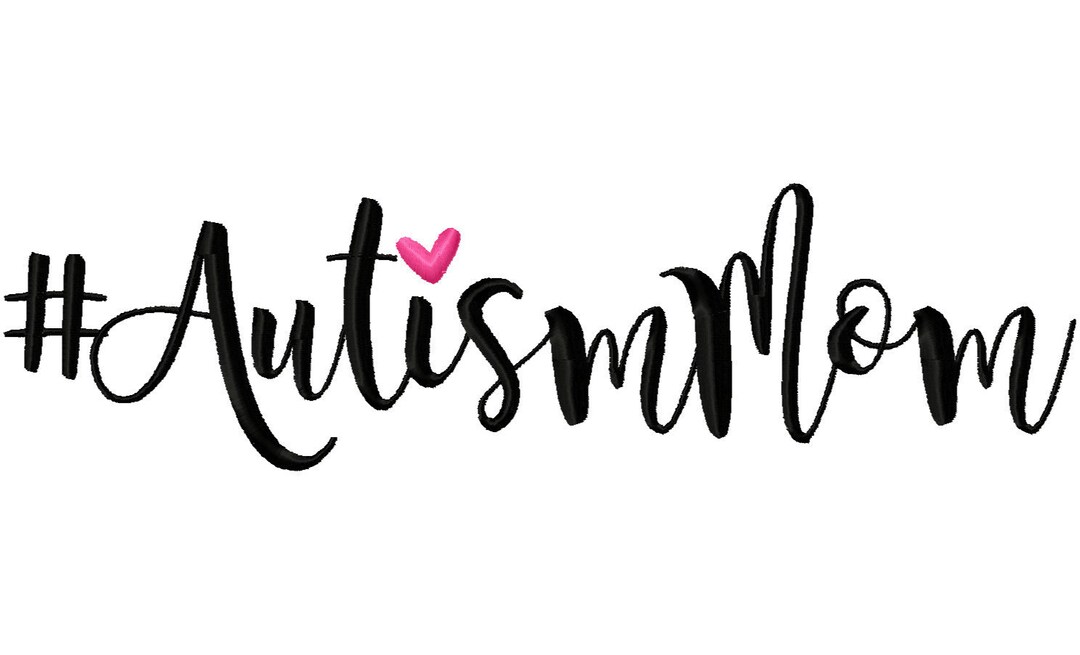 Autism Mom #autismmom Machine Embroidery Design Instant Download Mommy ...