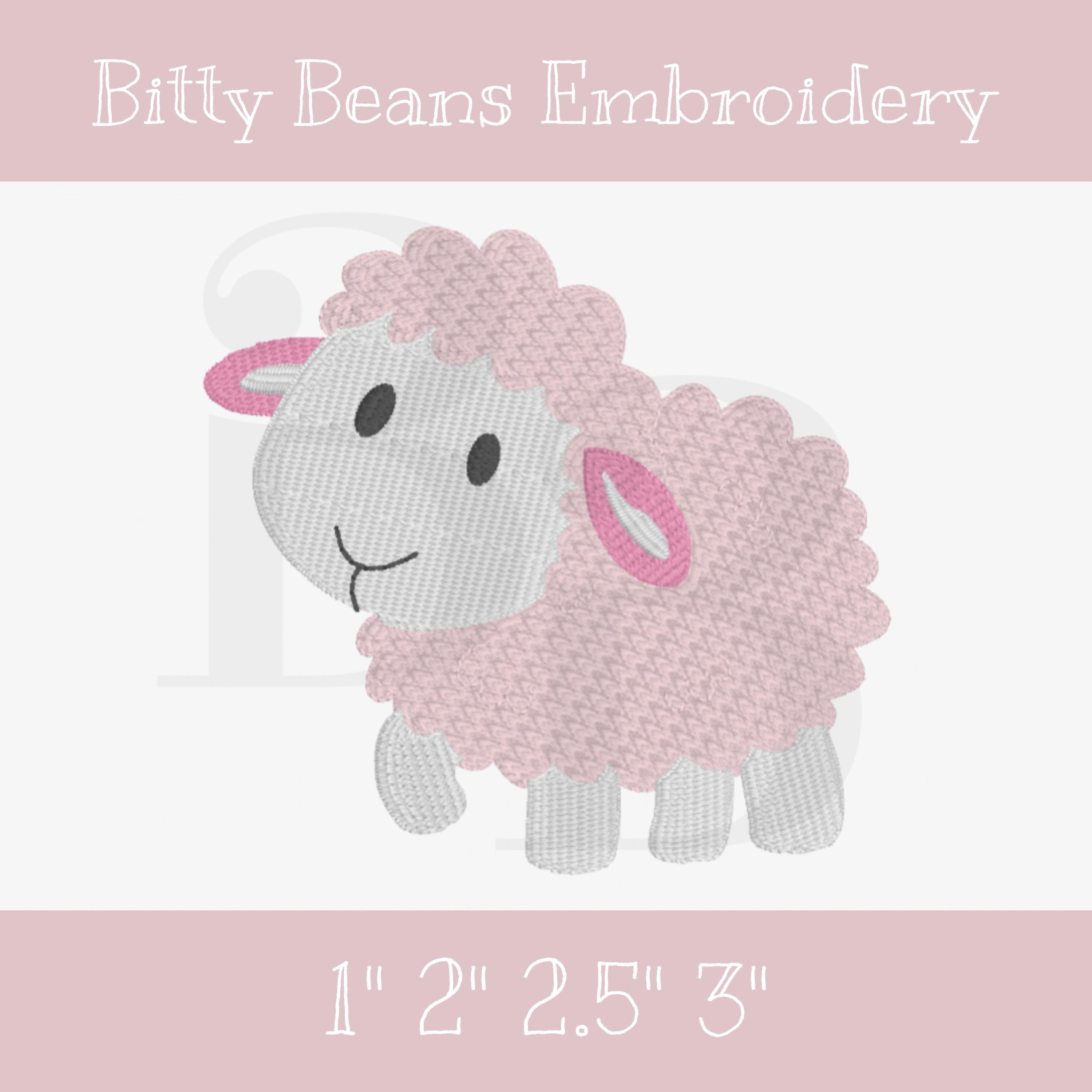 Vintage Lamb Embroidery - Etsy
