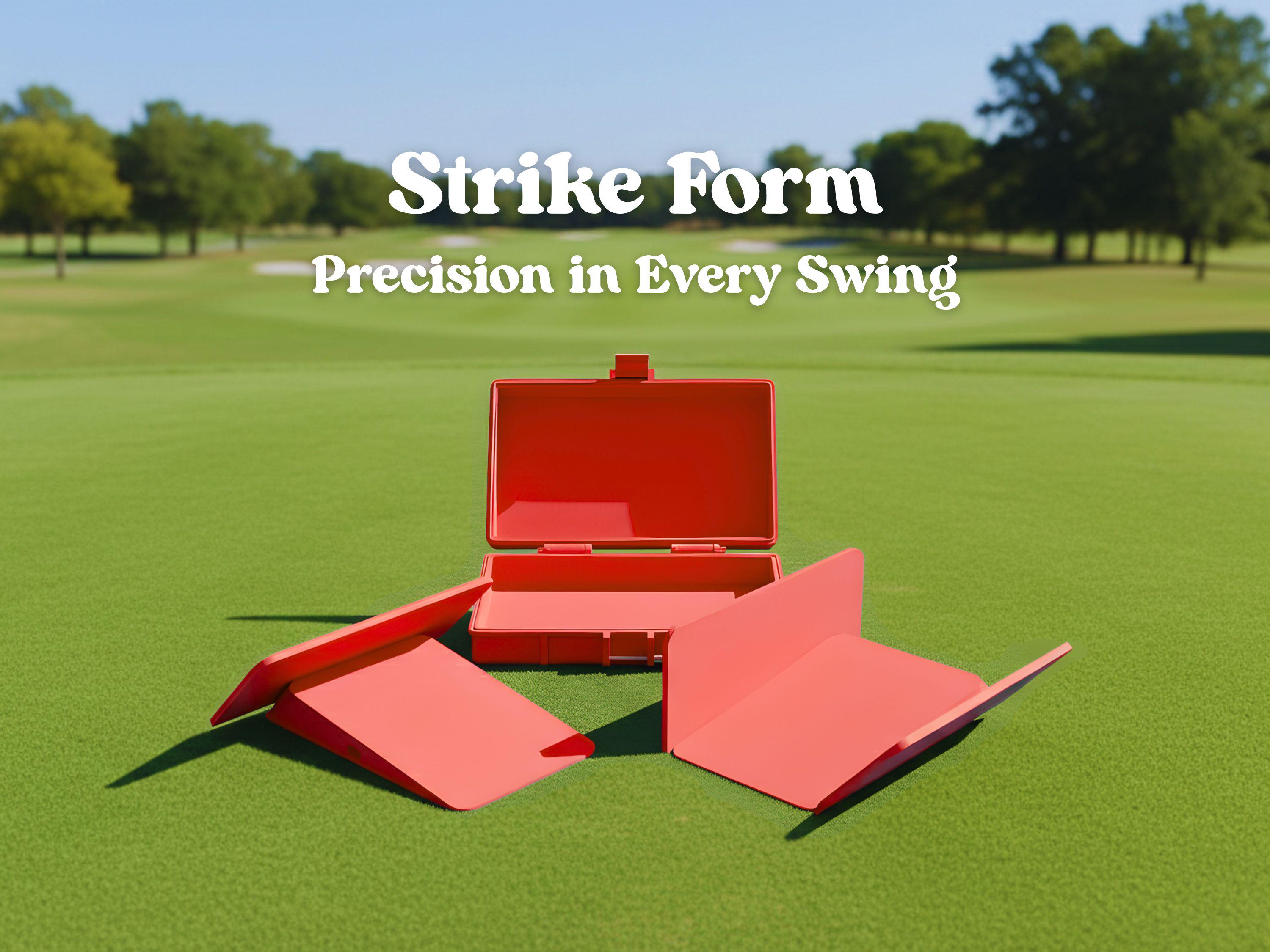 Strike Form Golf Swing Trainer | Wedge Practice, Improve Contact