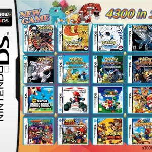 Nintendo ds 3ds ds xl  lite games 4300 in 1 pokeman Mario like this