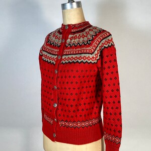 Narvik 1950s Wool Cardigan