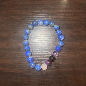 Pulseiras de cristal com contas de mapa astral astrológico personalizado