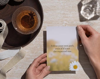 Follow Your Own Path: Graduation Card (Digital Download)