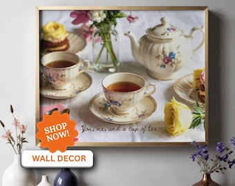 Kitchen Wall Decor for Tea Lovers and Friends (Digital Download)