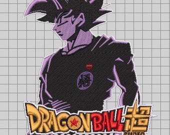 dragon ball charater in embroidery machine file (DIGITAL)
