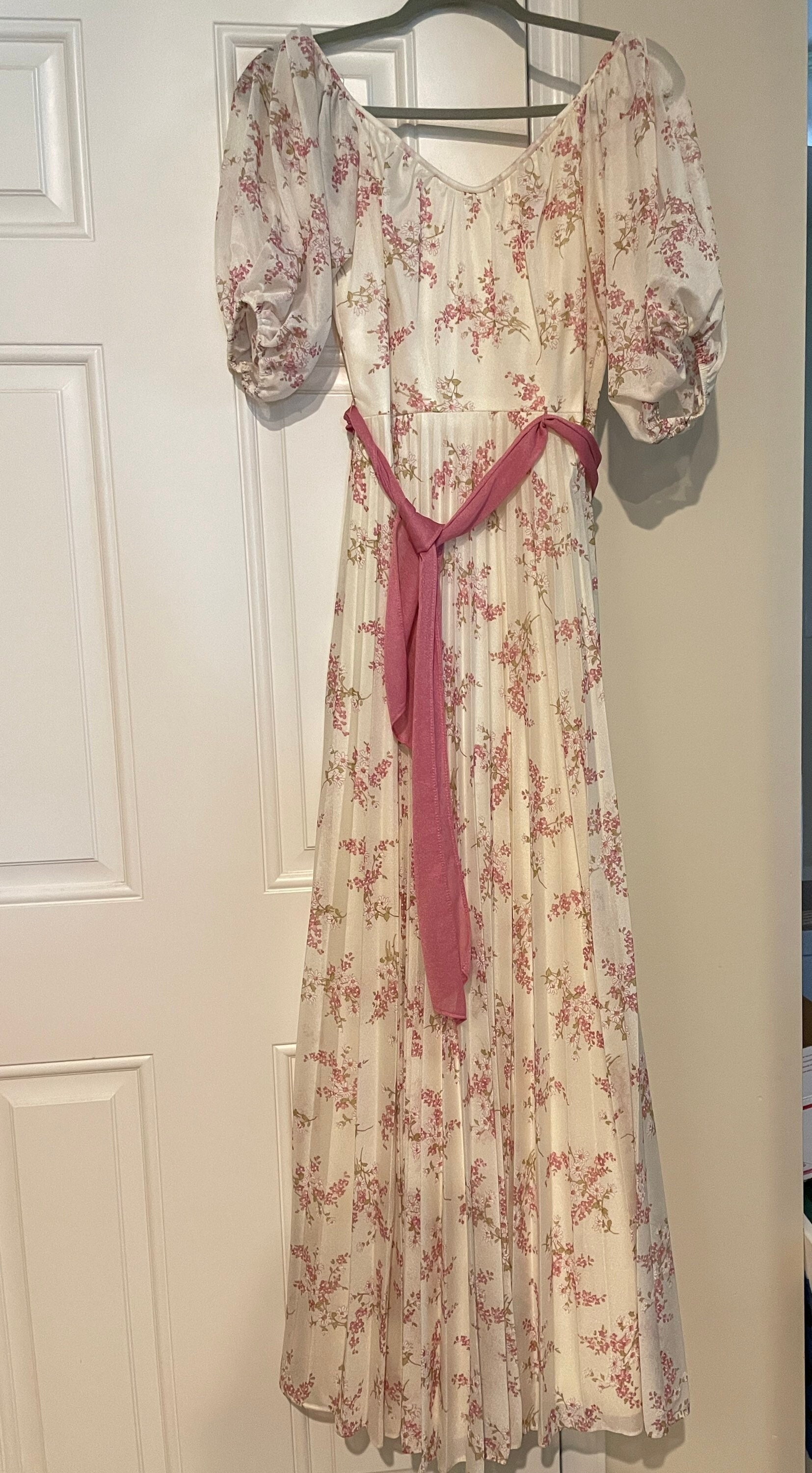Retro Prom/bridesmaid Empire Waist Maxi 
