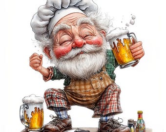 ビールおじさん 18 Funny Old Man With Beer Clipart, Grandpa Clipart, Funny People