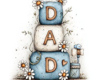 28 nyckfulla fars dag-clipart, bästa pappa, vintage rustika pappadesigner, utskrivbara akvareller, högkvalitativa JPG-bilder, papperspyssel, skräpjournal