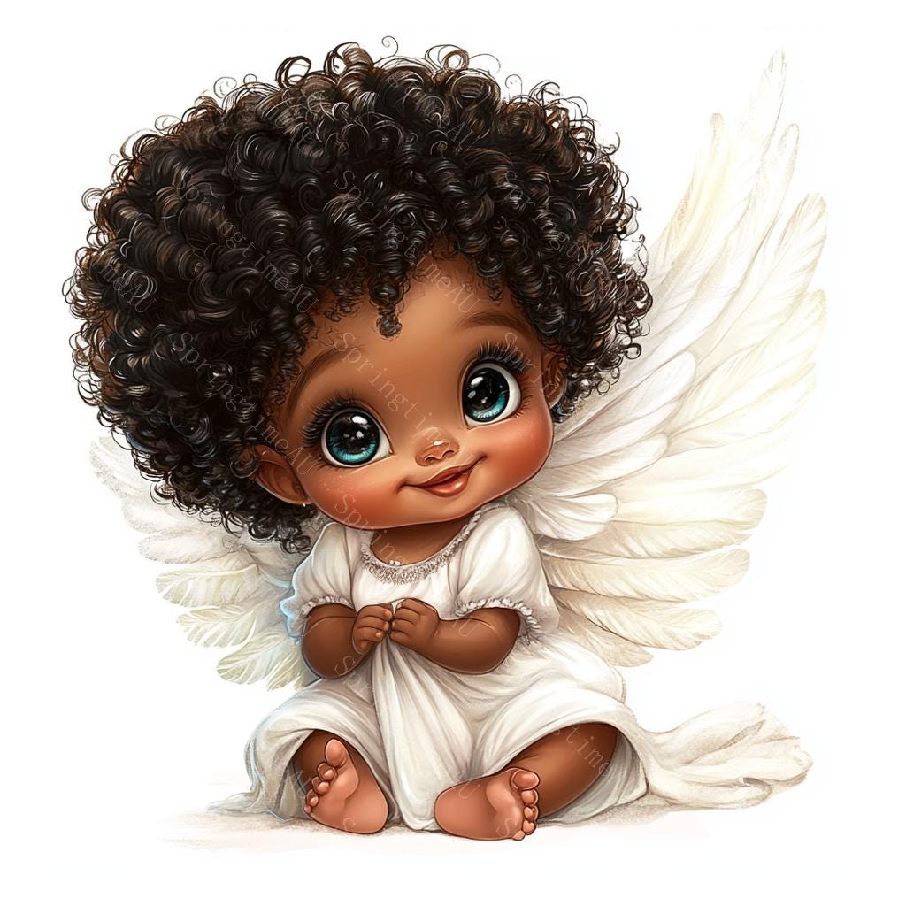 Little black angels - Etsy México, image size:1024x1024