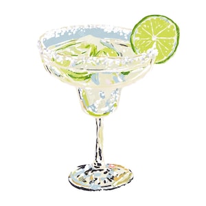 20 Watercolor Cocktail Clipart, Signature Drinks, Mocktail, Bar Menu, Printable Watercolor, High-Quality JPGs, Paper Craft, Junk Journal